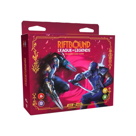 RIFTBOUND : LEAGUE OF LEGENDS - VENDETTA - ZED VS SHEN 2 DECKS