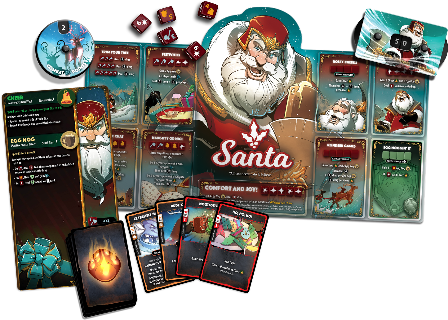 DICE THRONE - SANTA - HERO PACK