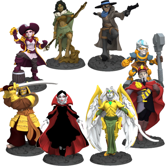 DICE THRONE - PAINTED SCULPS - SEASON 2