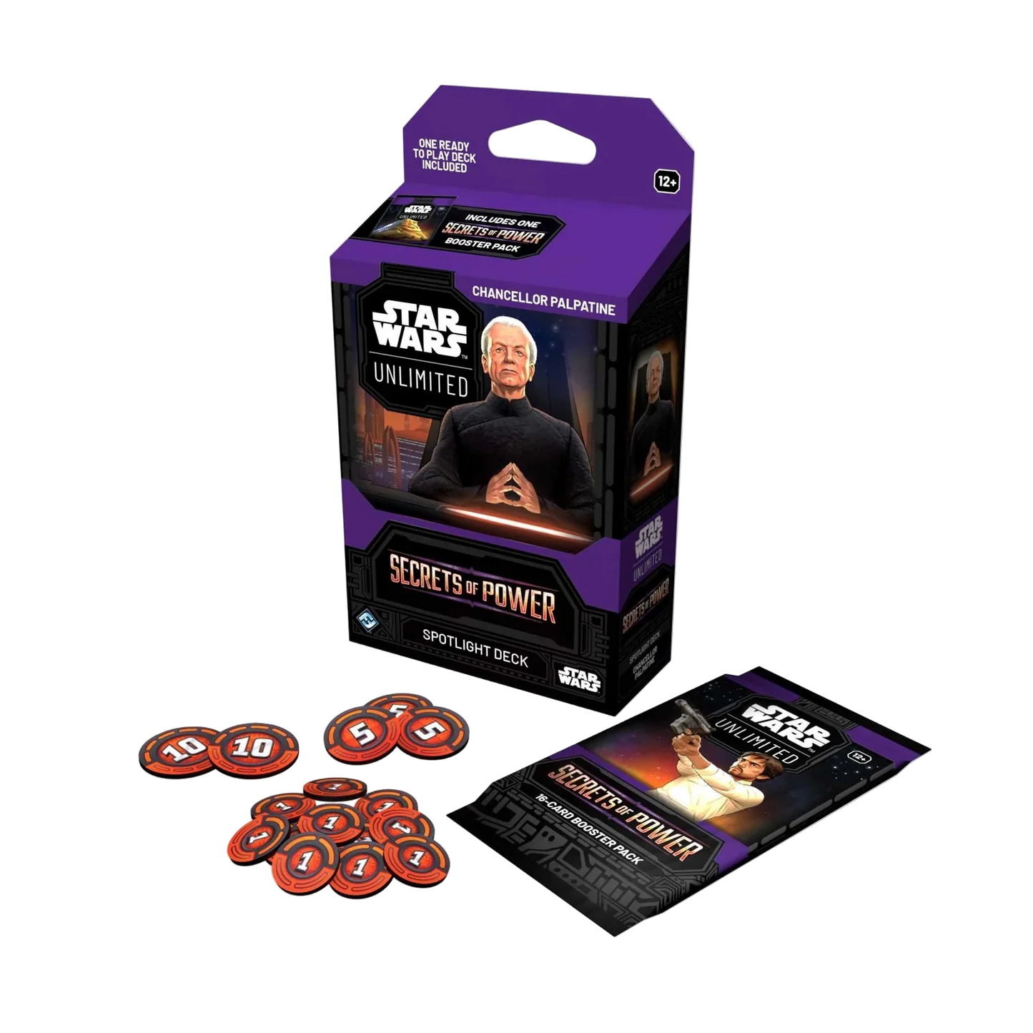 STAR WARS UNLIMITED - SECRETS OF POWER - SPOTLIGHT DECK - CHANCELLOR PALPATINE