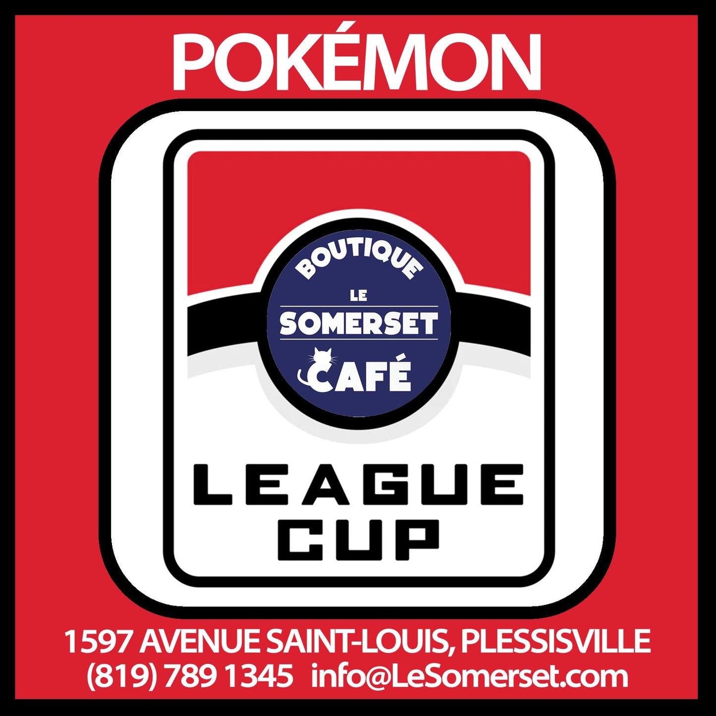 INSCRIPTION POKEMON LEAGUE CUP - 29 NOVEMBRE 2025