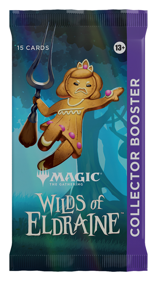 MAGIC THE GATHERING - WILDS OF ELDRAINE - COLLECTOR BOOSTER PACK - ENGLISH