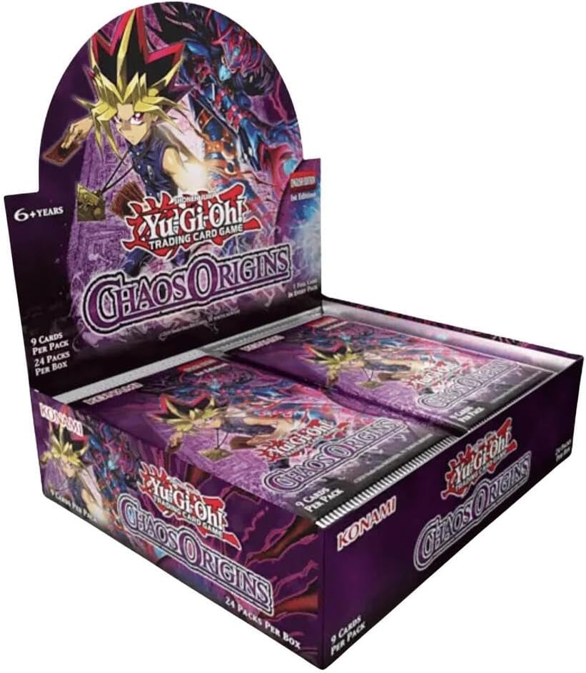Yu-Gi-Oh! - CHAOS ORIGINS - BOOSTER BOX DISPLAY