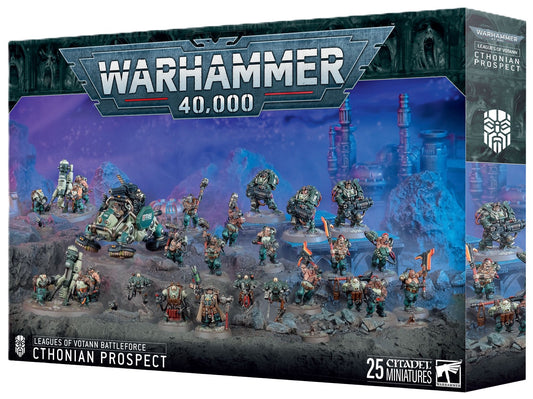 WARHAMMER - 40,000 - LEAGUES OF VOTANN: CTHONIAN PROSPECT - BATTLEFORCE