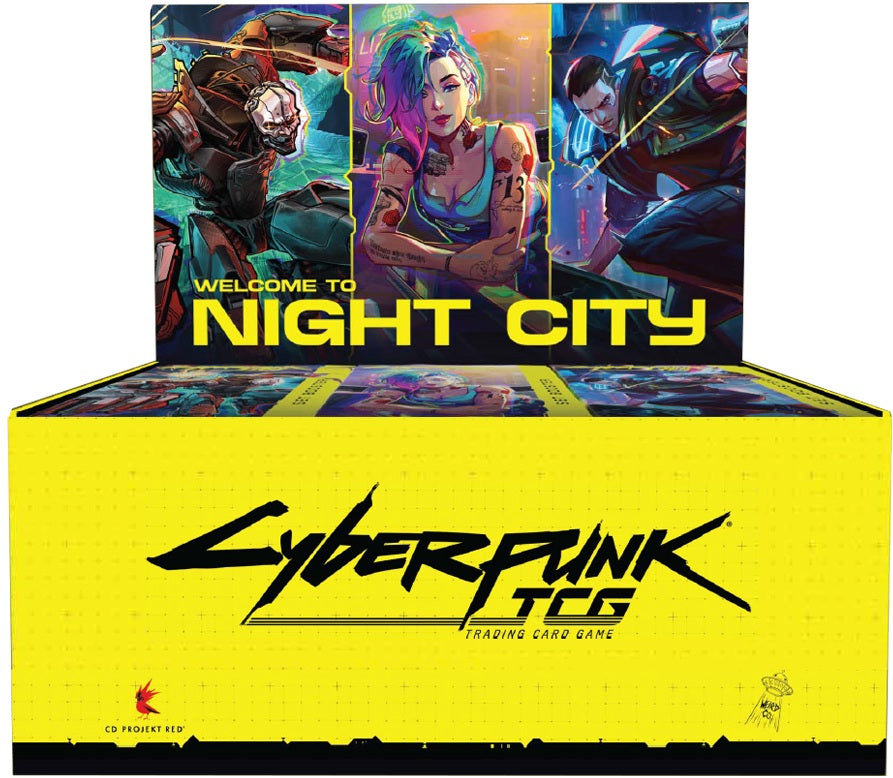 CYBERPUNK - WELCOME TO NIGHT CITY - RETAIL BOOSTER BOX - ENGLISH
