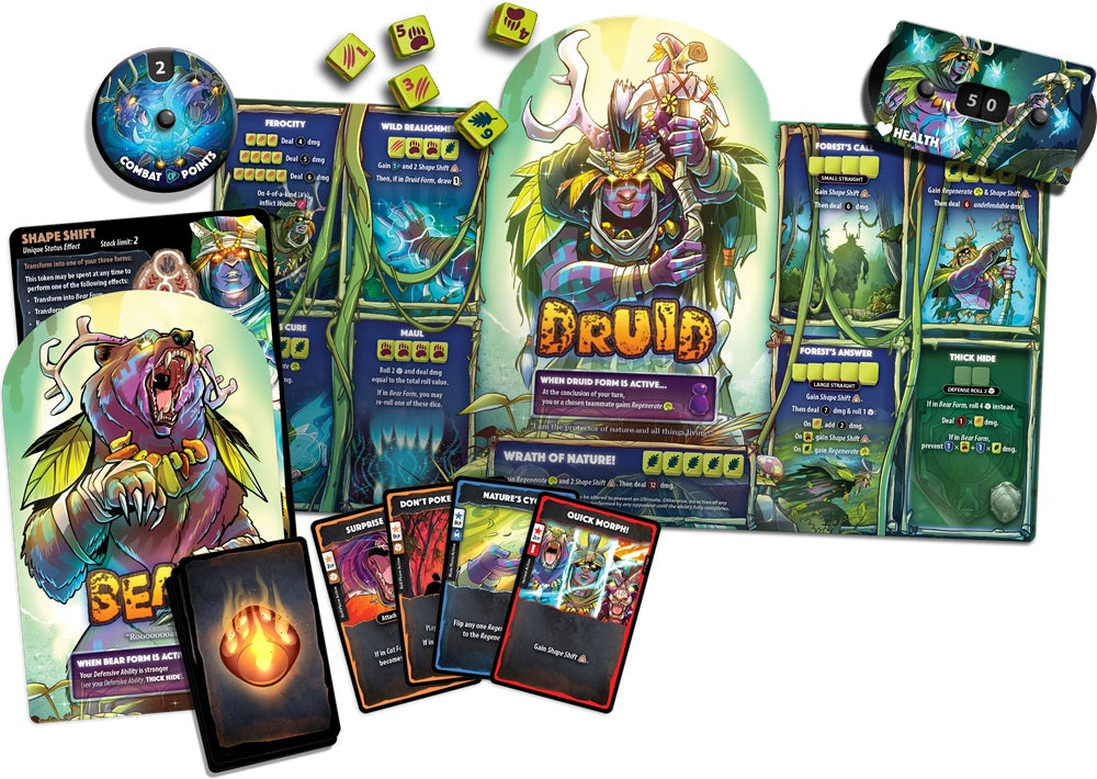 DICE THRONE - DRUID - HERO PACK