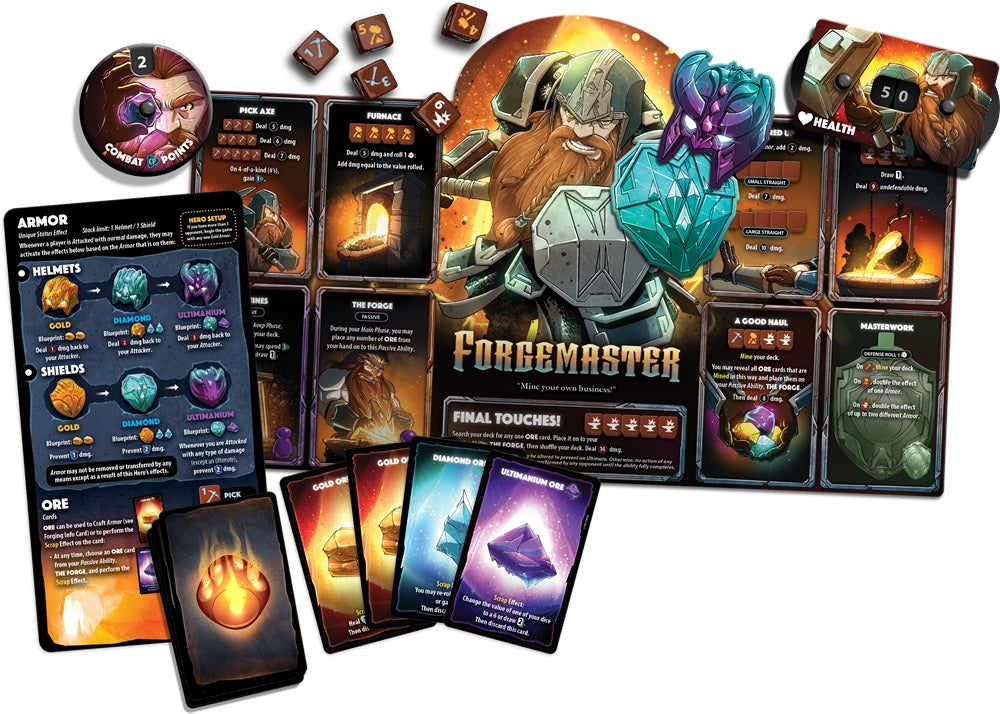 DICE THRONE - FORGEMASTER - HERO PACK