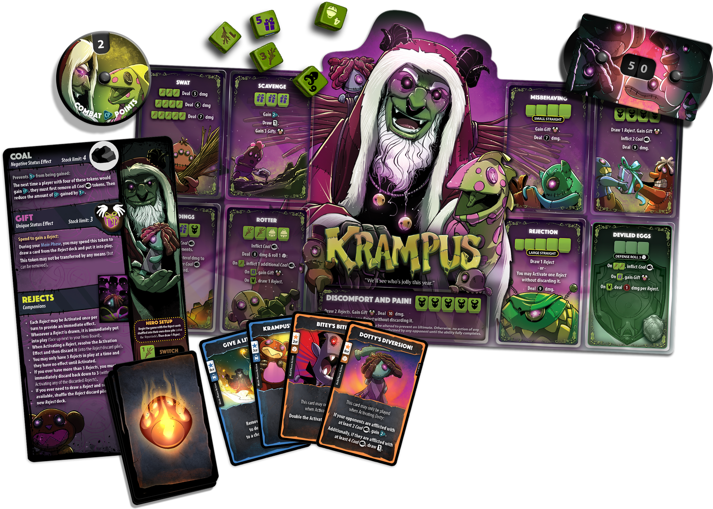DICE THRONE - KRAMUS - HERO PACK