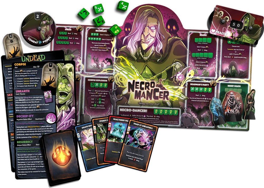 DICE THRONE - NECROMANCER - HERO PACK