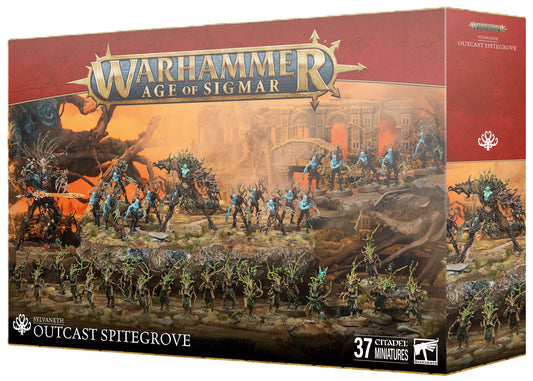 WARHAMMER - AGE of SIGMAR - SYLVANETH: OUTCAST SPITEGROVE - BATTLEFORCE