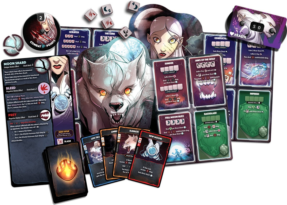 DICE THRONE - PALE LADY - HERO PACK
