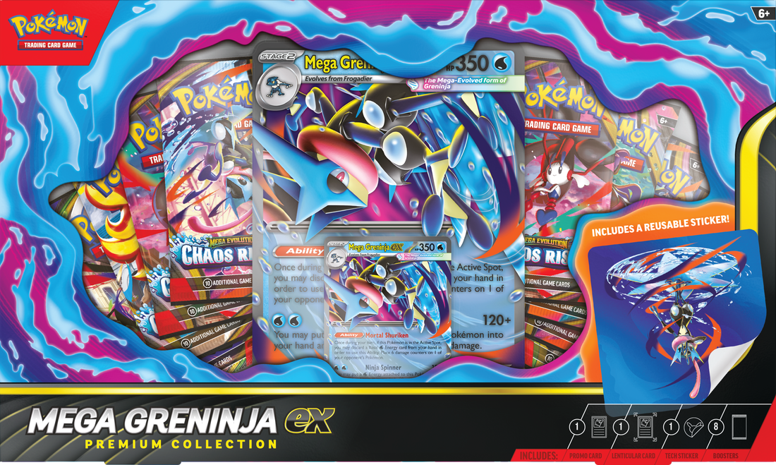 POKÉMON - MEGA GRENINJA EX PREMIUM COLLECTION