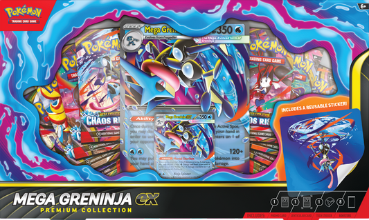 POKÉMON - MEGA GRENINJA EX PREMIUM COLLECTION