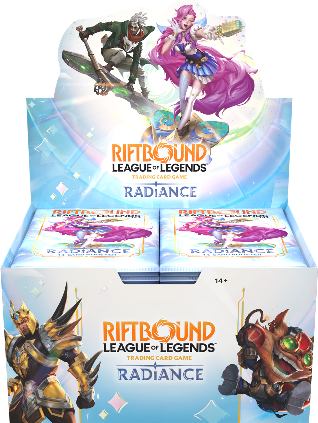 RIFTBOUND : LEAGUE OF LEGENDS - RADIANCE - BOOSTER BOX DISPLAY