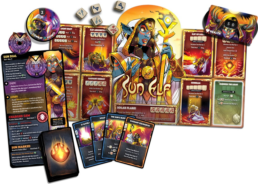 DICE THRONE - SUN ELF - HERO PACK
