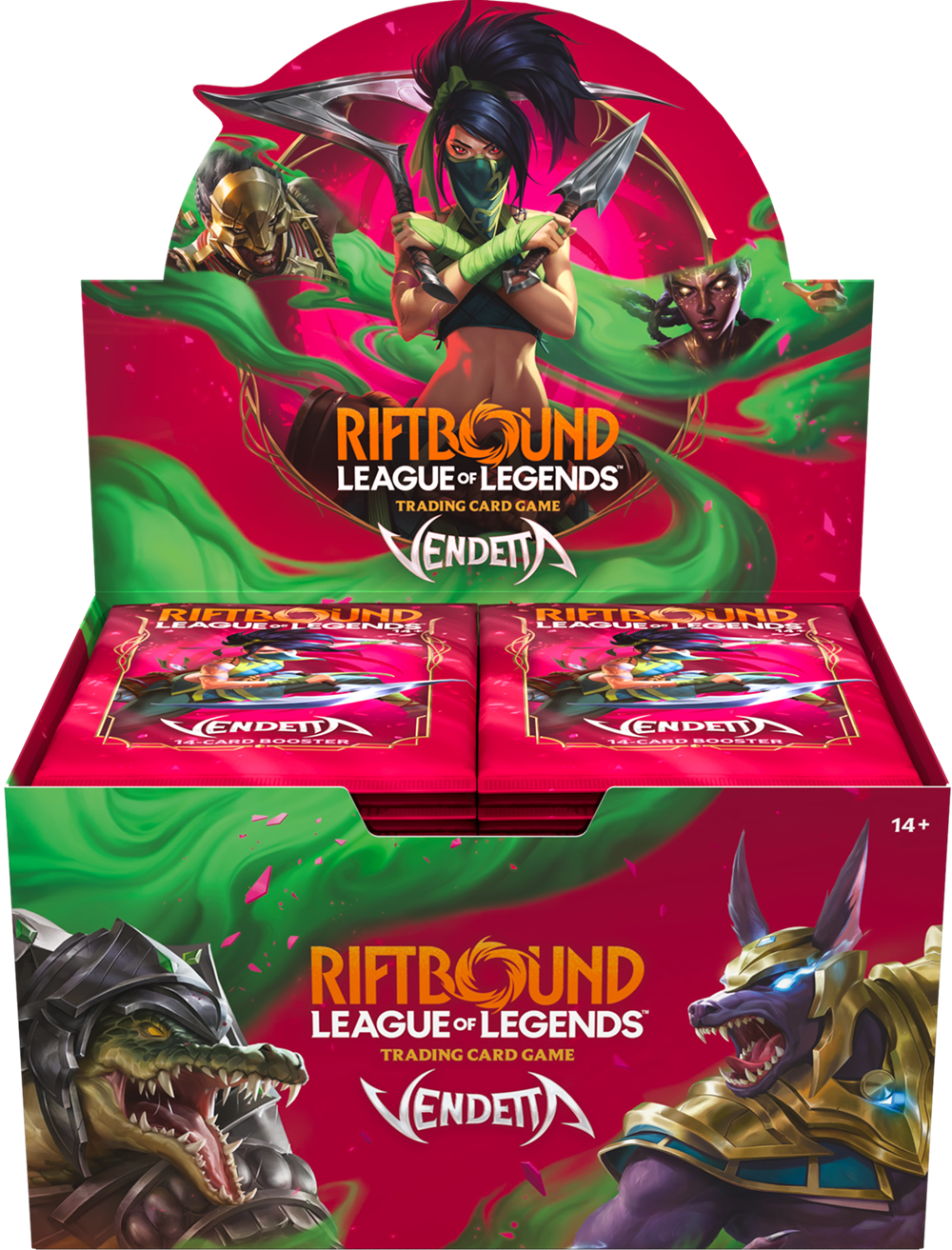 RIFTBOUND : LEAGUE OF LEGENDS - VENDETTA - BOOSTER BOX DISPLAY