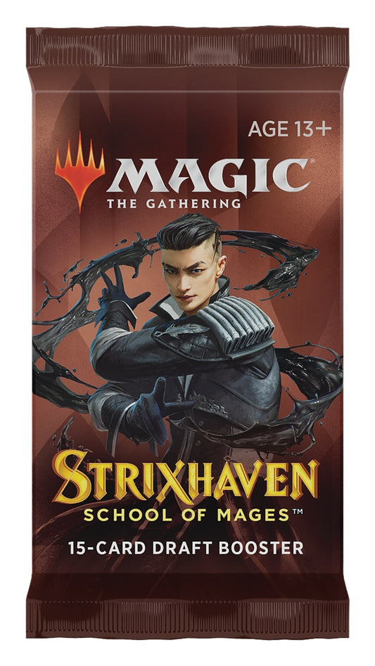 MAGIC THE GATHERING - STRIXHAVEN SCHOOL OF MAGES - DRAFT BOOSTER PACK - ENGLISH
