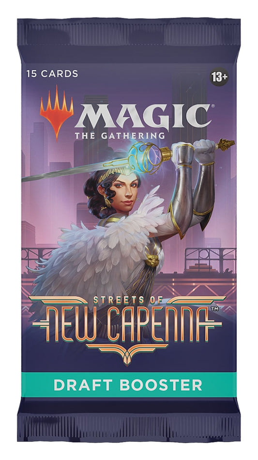 MAGIC THE GATHERING - STREETS OF NEW CAPENNA - DRAFT BOOSTER PACK - ENGLISH