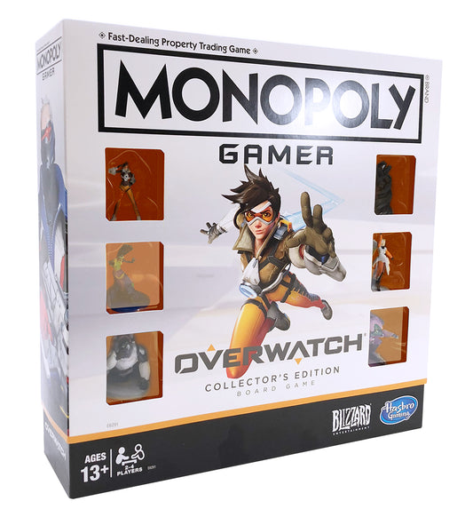 JEU DE SOCIÉTÉ- MONOPOLY - GAMER OVERWATCH COLLECTOR'S EDITION - ANGLAIS