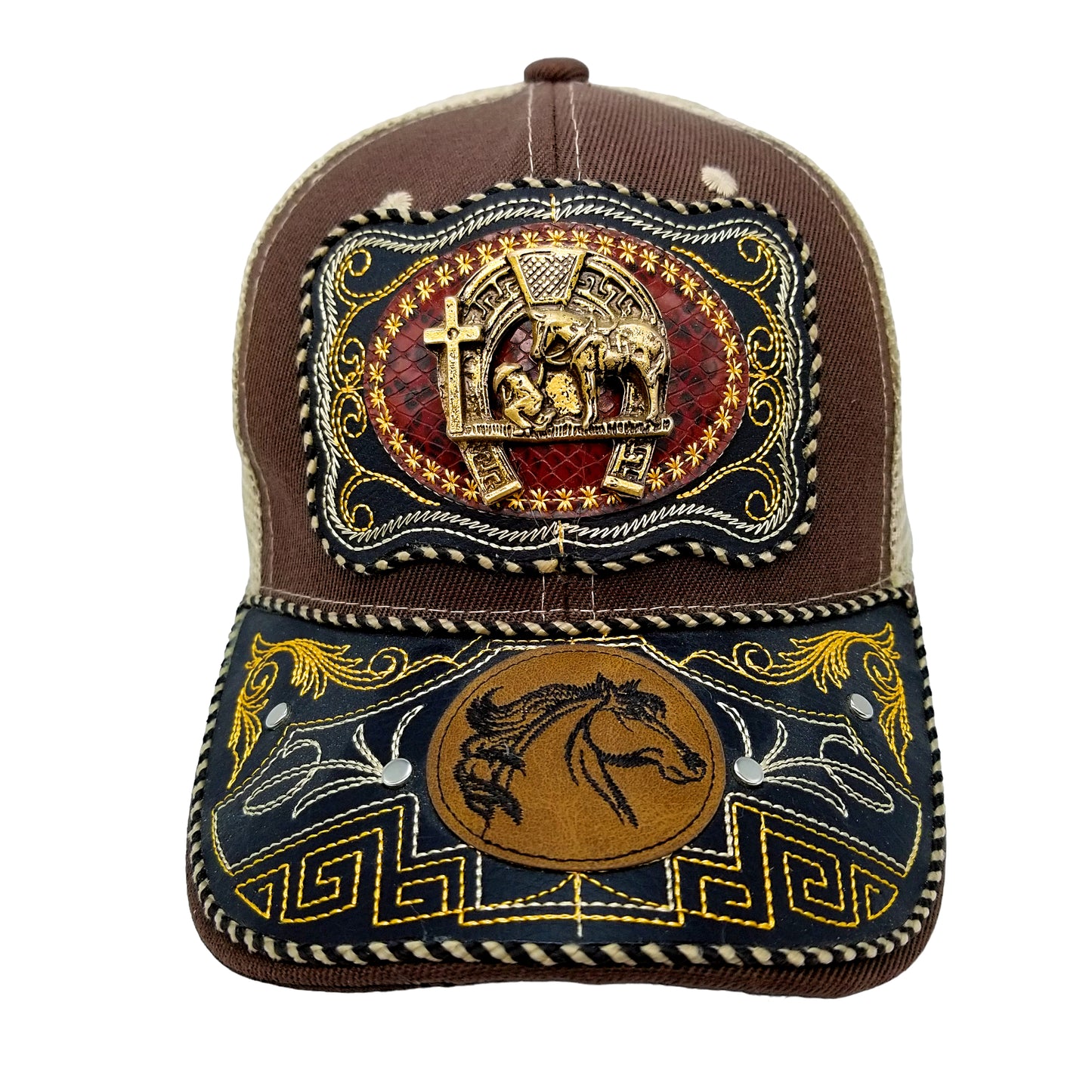 CASQUETTE - COUNTRY URBAIN - 61 - PRIÈRE DU COWBOY ET CHEVAL - TERRA ET BLANCHE