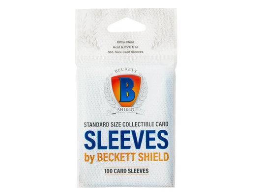 BECKETT SHIELD - 100 CARD SLEEVES / POCHETTES CARTES STANDARD