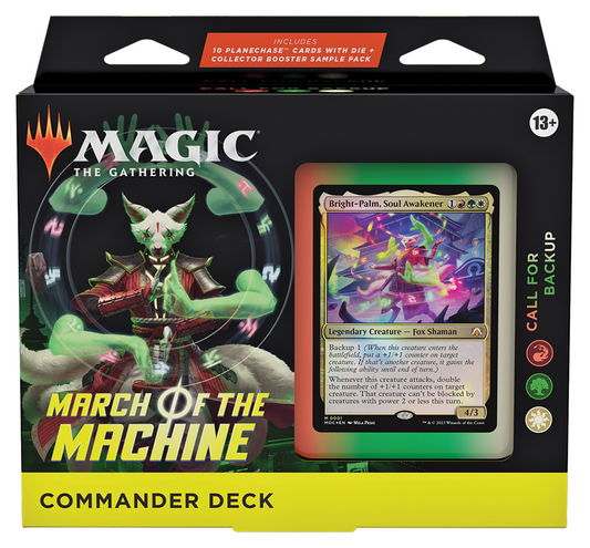 MAGIC THE GATHERING - MARCH OF THE MACHINE - COMMANDER DECK - ENGLISH