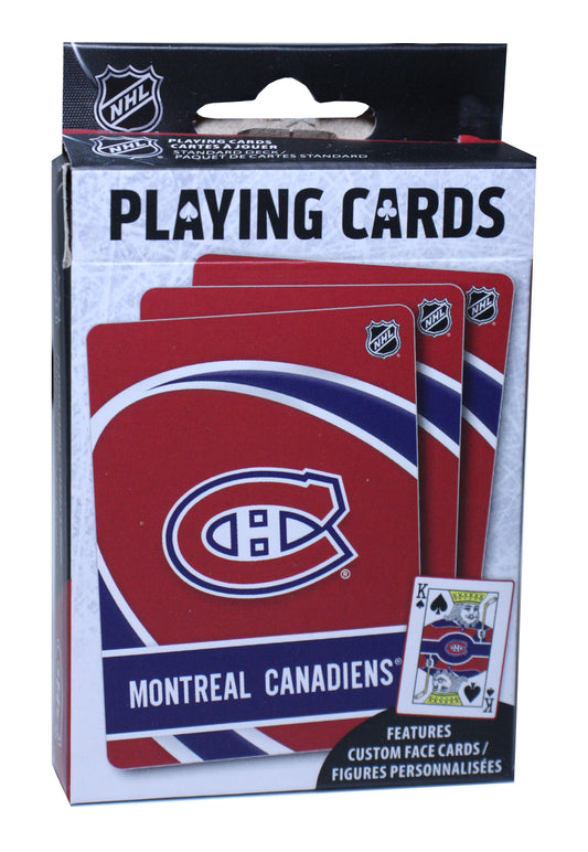 JEUX - CARTES À JOUER - ÉQUIPES NHL