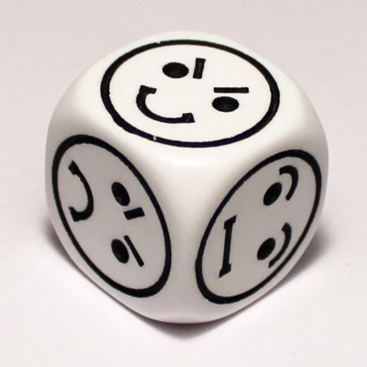 DÉS SPÉCIALISÉS - D6 - RÉACTIONS HUMEURS DU VISAGE - CHESSEX