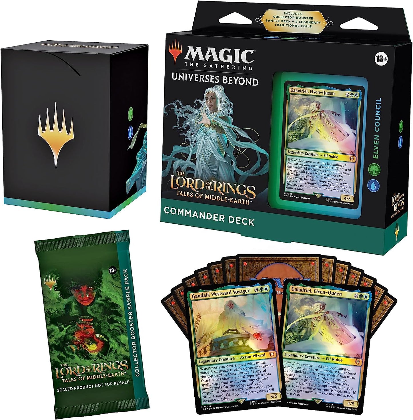 MAGIC THE GATHERING - LOTR TALES OF MIDDLE-EARTH - COMMANDER DECK - ENGLISH