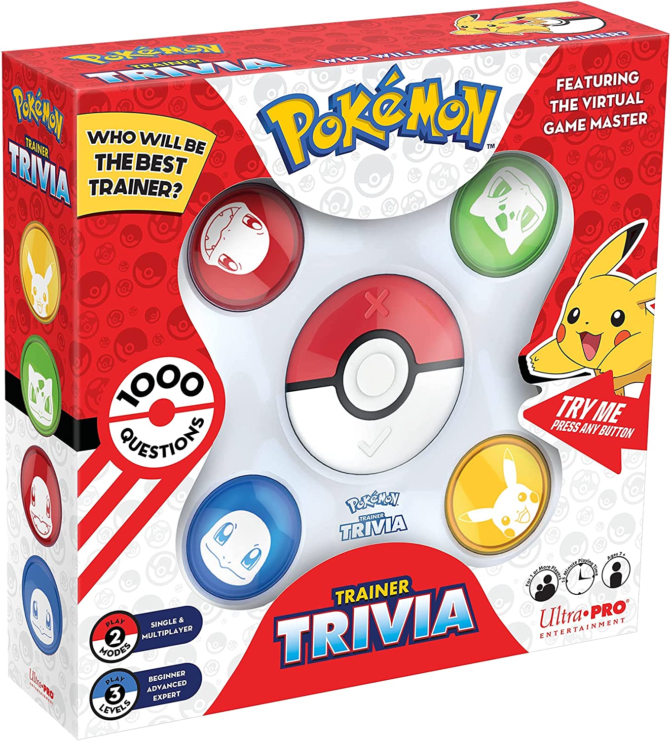 JEU - ZANZOON - POKÉMON TRAINER TRIVIA - VERSION ANGLAISE