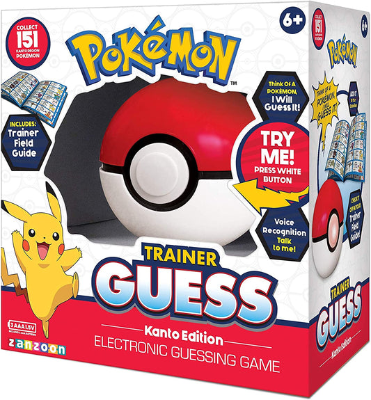 JEU - ZANZOON - POKÉMON TRAINER GUESS - KANTO EDITION - VERSION ANGLAISE