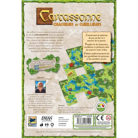 JEU DE SOCIÉTÉ - CARCASSONNE - CHASSEURS ET CUEILLEURS - VERSION FRANCAISE