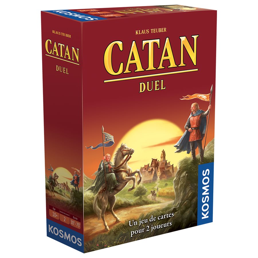 JEU DE SOCIÉTÉ - CATAN - DUEL - VERSION FRANCAISE