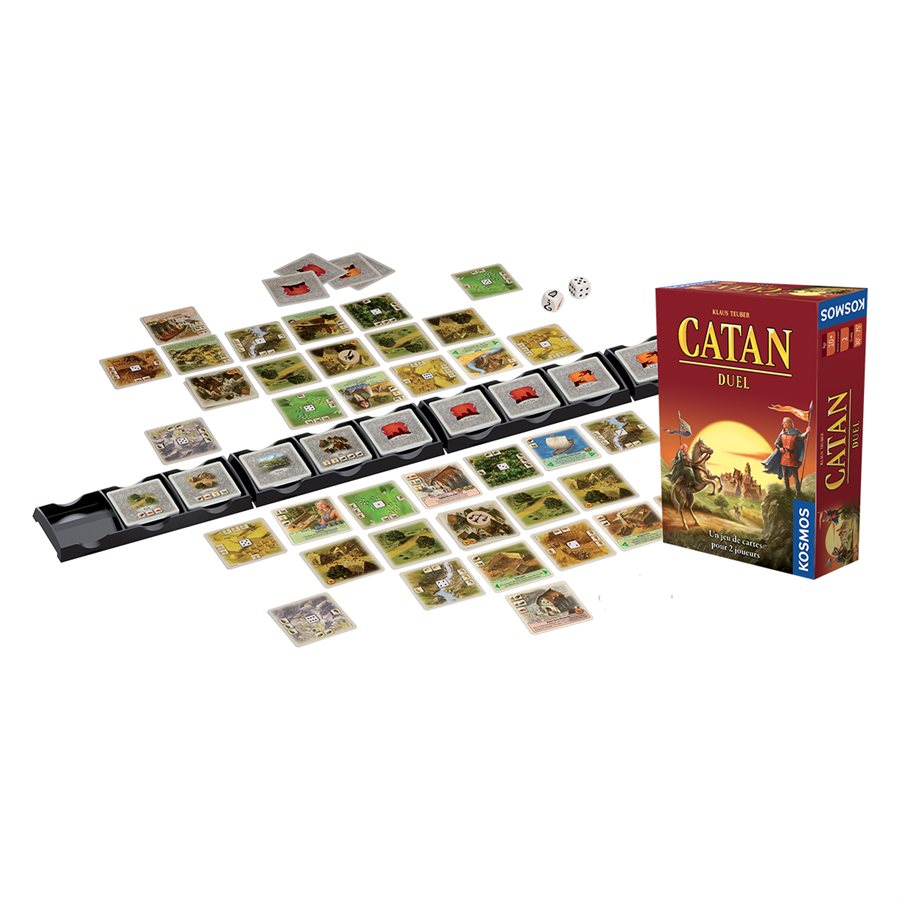 JEU DE SOCIÉTÉ - CATAN - DUEL - VERSION FRANCAISE