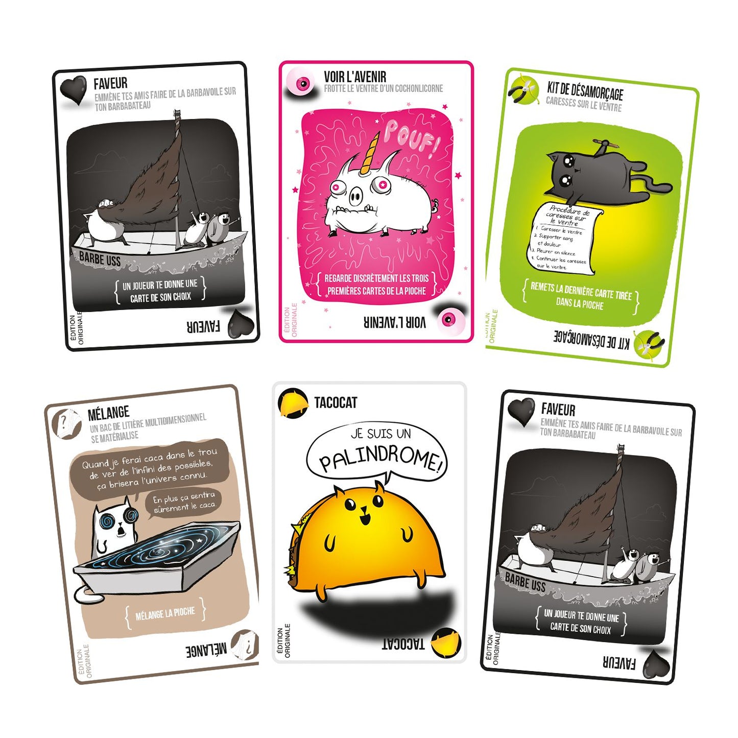 JEU DE SOCIÉTÉ - EXPLODING KITTENS - EDITION ORIGINALE - VERSION FRANCAISE