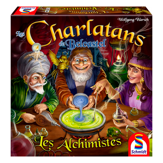 JEU DE SOCIÉTÉ - LES CHARLATANS DE BELCASTEL - LES ALCHIMISTES - VERSION FRANCAISE