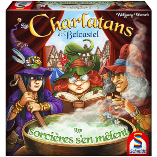 JEU DE SOCIÉTÉ - LES CHARLATANS DE BELCASTEL - LES SORCIÈRES S'EN MÊLENT - VERSION FRANCAISE