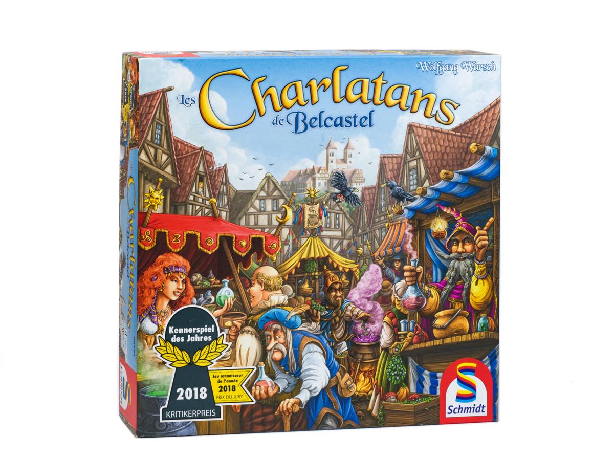 JEU DE SOCIÉTÉ - LES CHARLATANS DE BELCASTEL - VERSION FRANCAISE