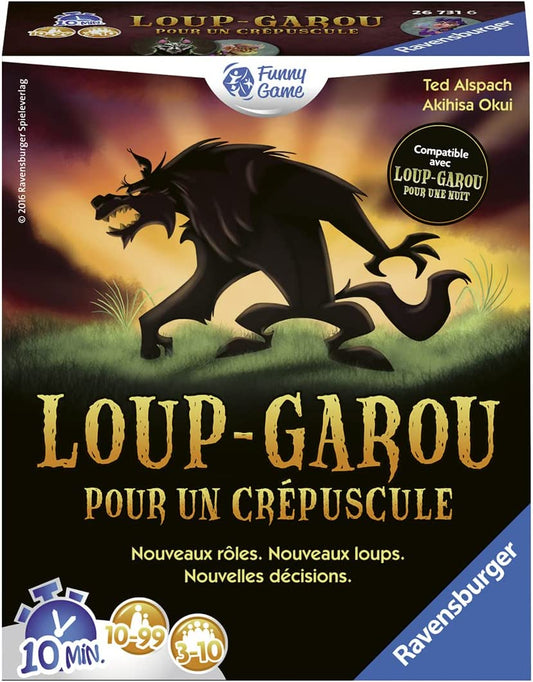 JEU DE SOCIÉTÉ - LOUP POUR UN CRÉPUSCULE - RAVENSBURGER - VERSION FRANCAISE