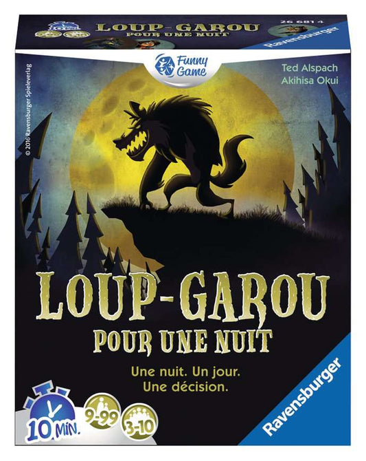 JEU DE SOCIÉTÉ - LOUP POUR UNE NUIT - RAVENSBURGER - VERSION FRANCAISE