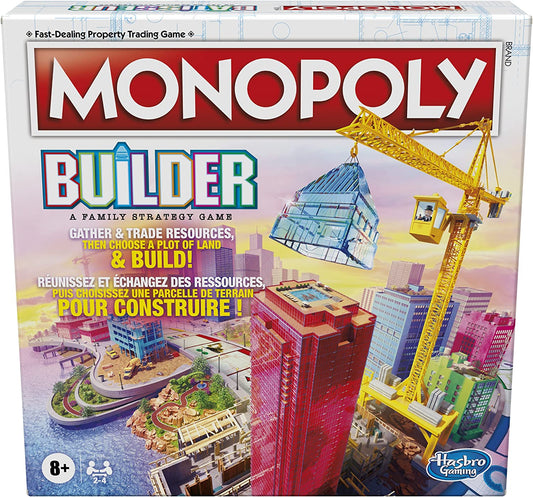 JEU DE SOCIÉTÉ - MONOPOLY - BUILDER - VERSION FRANCAISE (BIL)