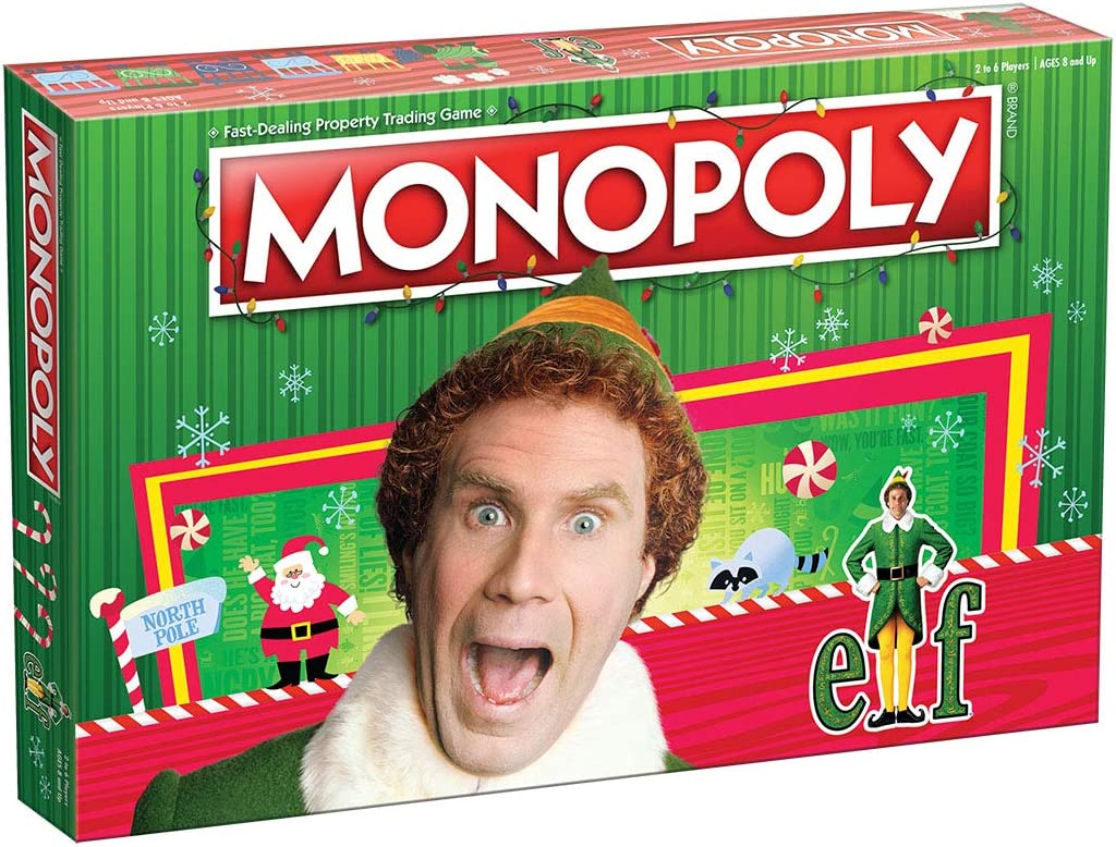 JEU DE SOCIÉTÉ - MONOPOLY - ELF - VERSION ANGLAISE