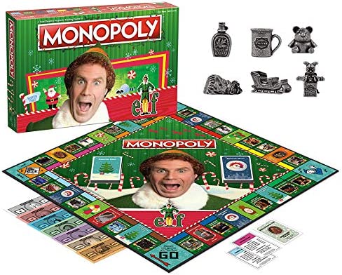 JEU DE SOCIÉTÉ - MONOPOLY - ELF - VERSION ANGLAISE