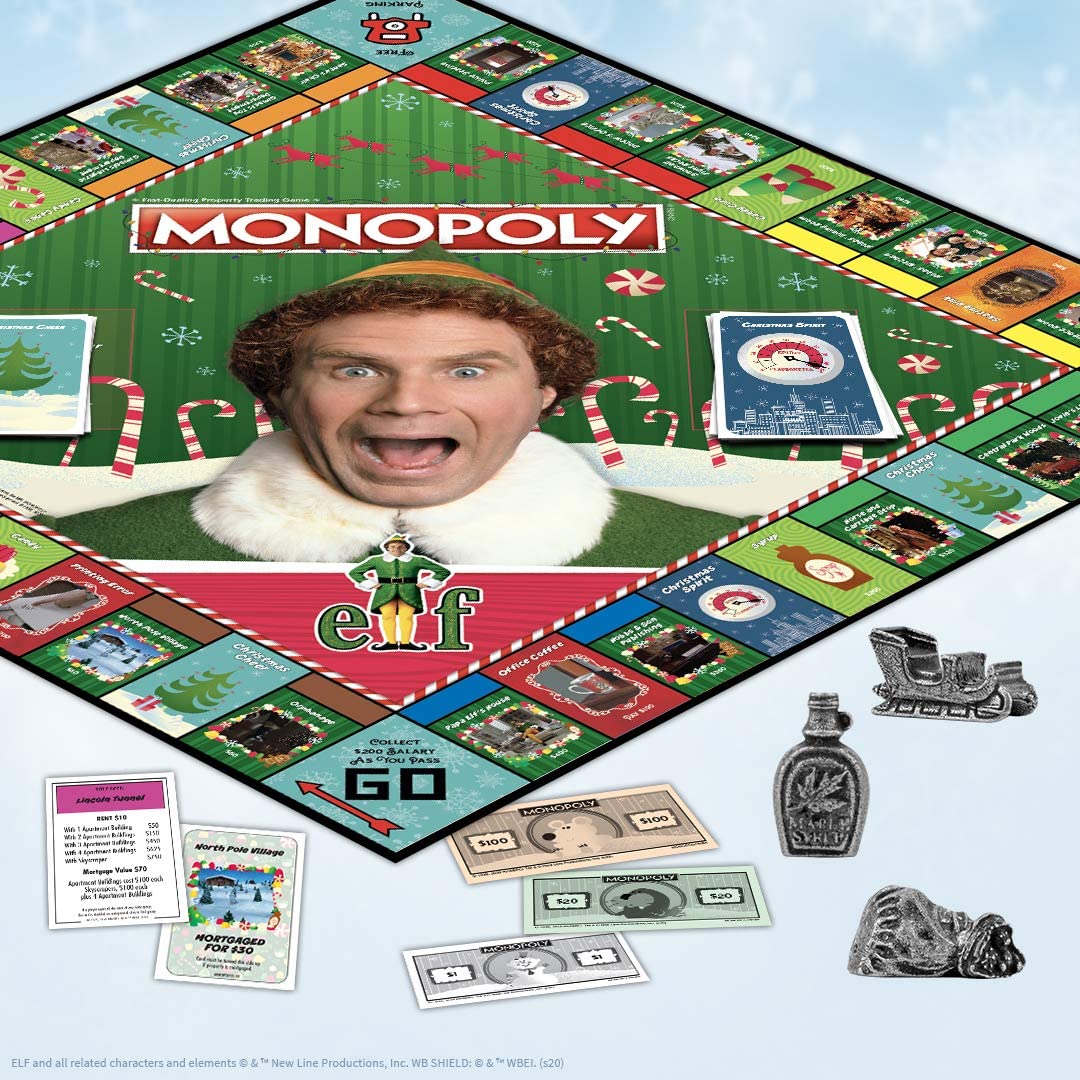 JEU DE SOCIÉTÉ - MONOPOLY - ELF - VERSION ANGLAISE