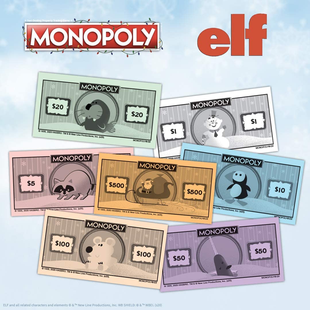 JEU DE SOCIÉTÉ - MONOPOLY - ELF - VERSION ANGLAISE