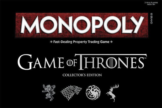 JEU DE SOCIÉTÉ - MONOPOLY - GAME OF THRONES COLLECTOR'S EDITION - VERSION ANGLAISE