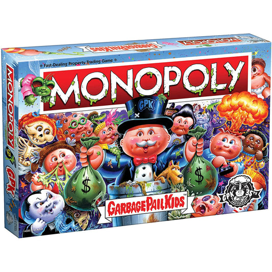 JEU DE SOCIÉTÉ - MONOPOLY - GARBAGE PAIL KIDS - VERSION ANGLAISE