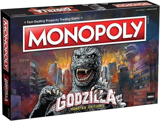 JEU DE SOCIÉTÉ - MONOPOLY - GODZILLA MONSTER EDITION - VERSION ANGLAISE