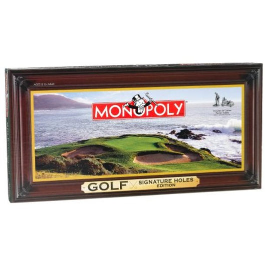 JEU DE SOCIÉTÉ - MONOPOLY - GOLF SIGNATURE - VERSION ANGLAISE