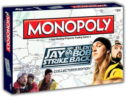 JEU DE SOCIÉTÉ - MONOPOLY - JAY AND SILENT BOB STRIKE BACK - COLLECTOR'S EDITION - VERSION ANGLAISE